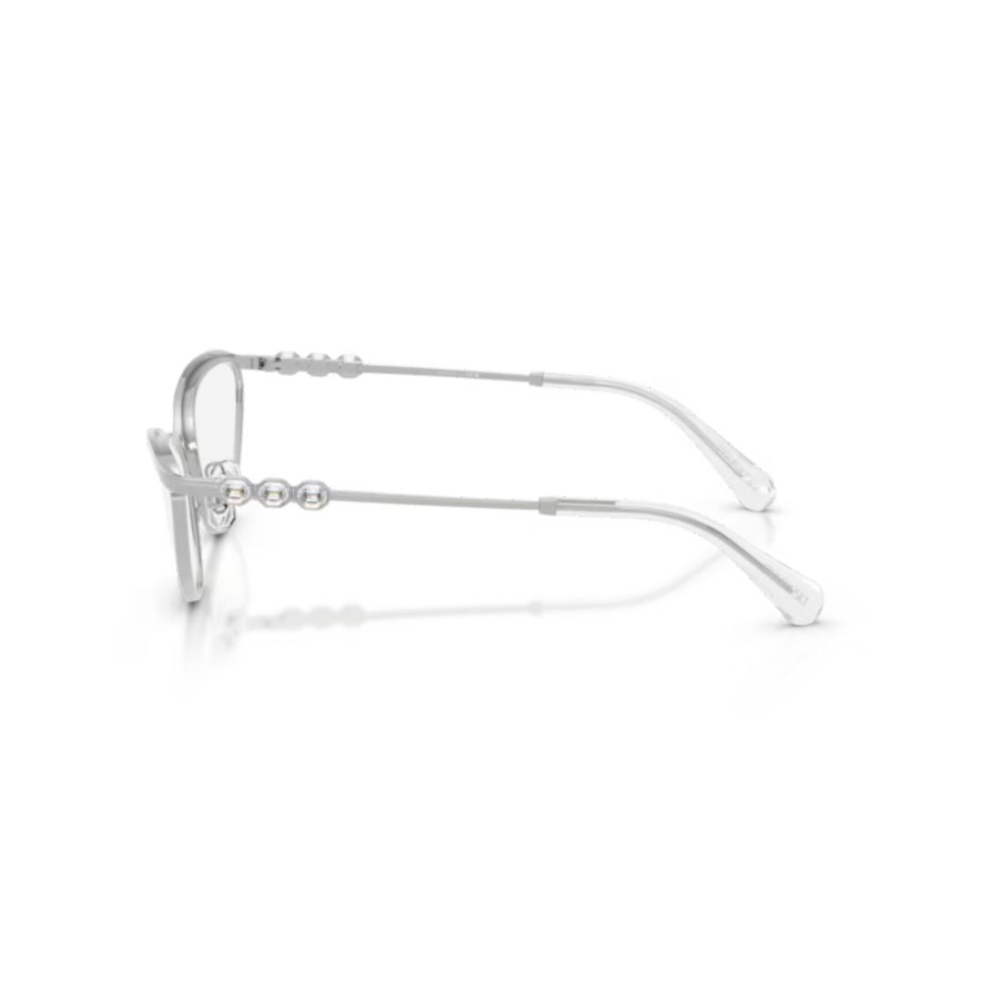 0sk1027 Cat-Eye Metal Frame Eyeglasses