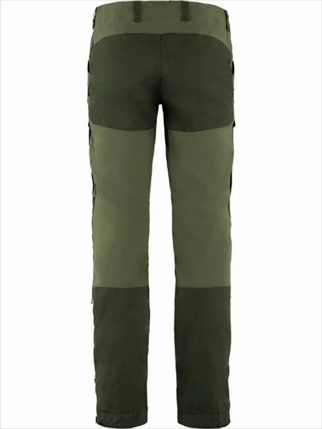 Two-Tone Structured Fit Straight Pants