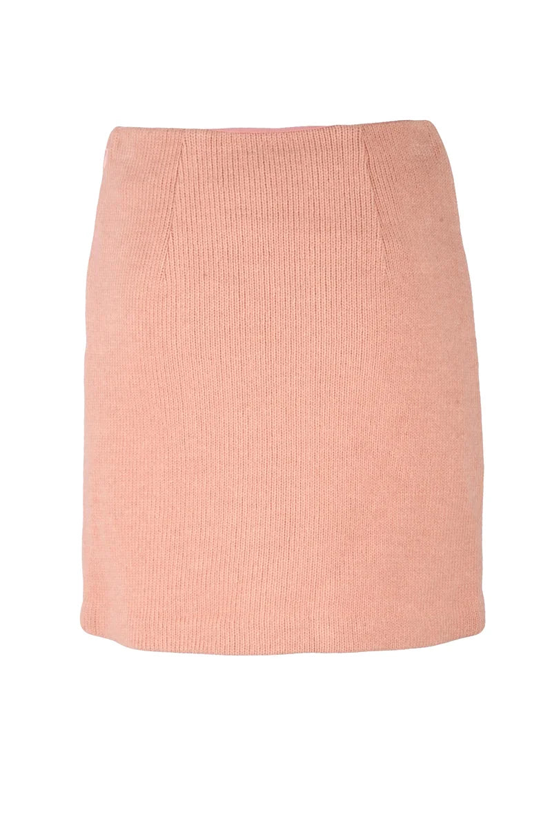 Knit Skirt - Pink