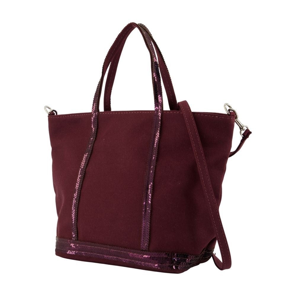 S Shopper Bag - Cotton - Purple