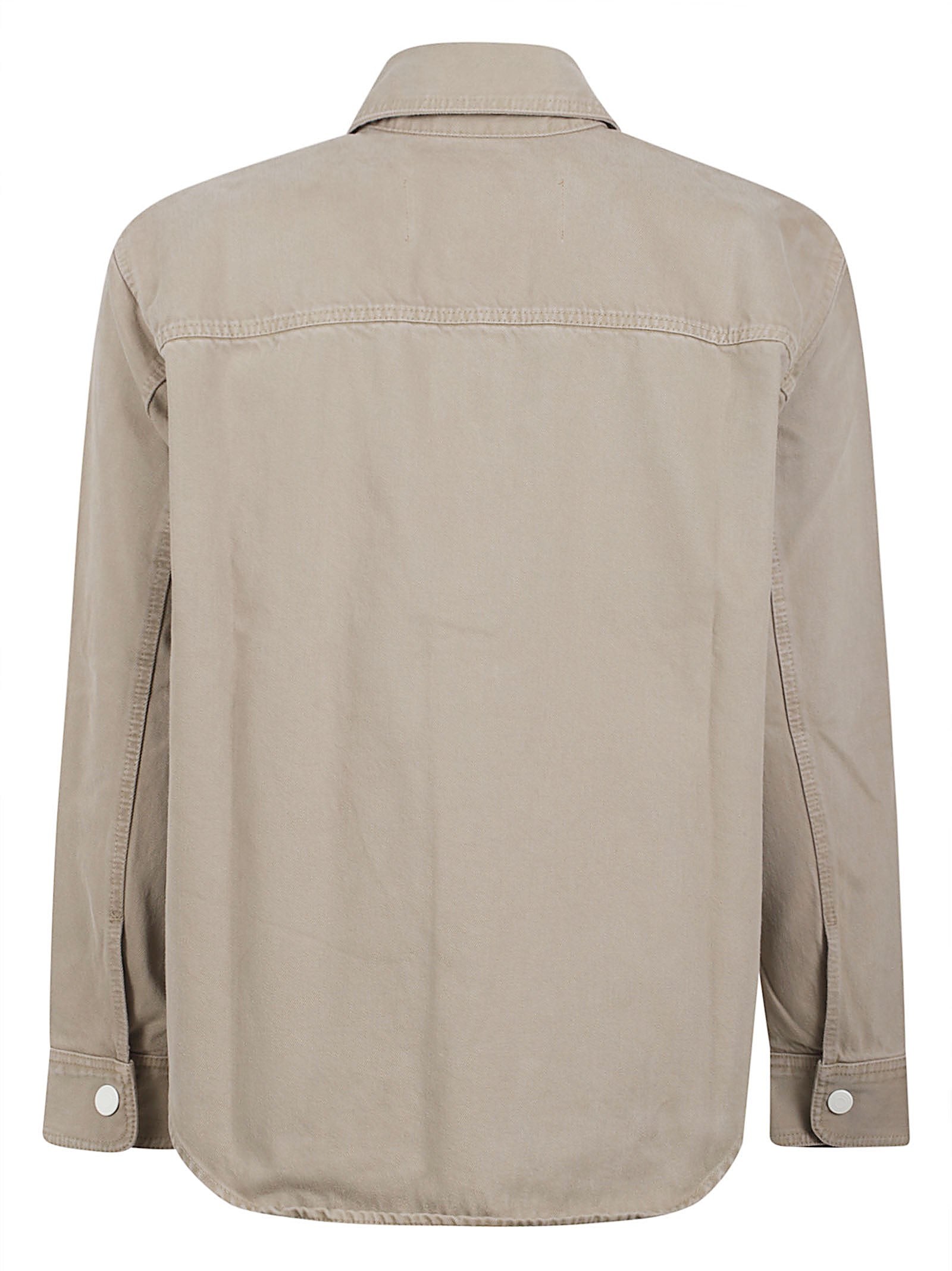 Button-Down Casual Shirt with Classic Collar