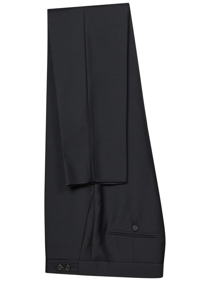 Single-Breasted Suit With Satin Lapel