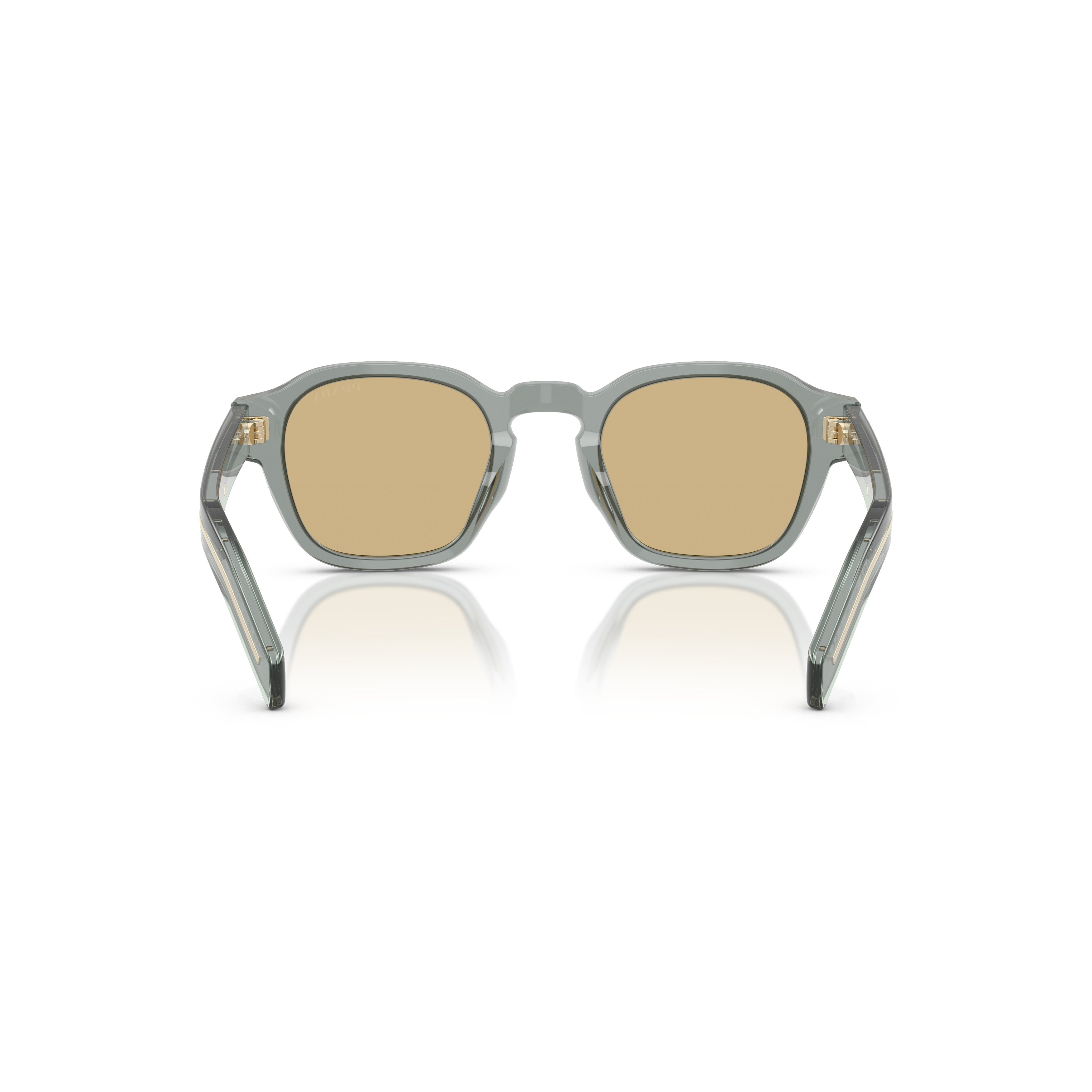 0pr A16s Translucent Acetate Square Sunglasses
