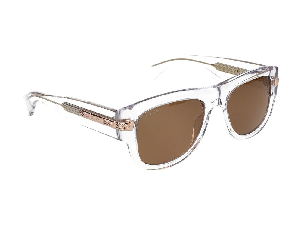 Sunglasses Gucci GG1517S 004 crystal crystal brown 54/19/145