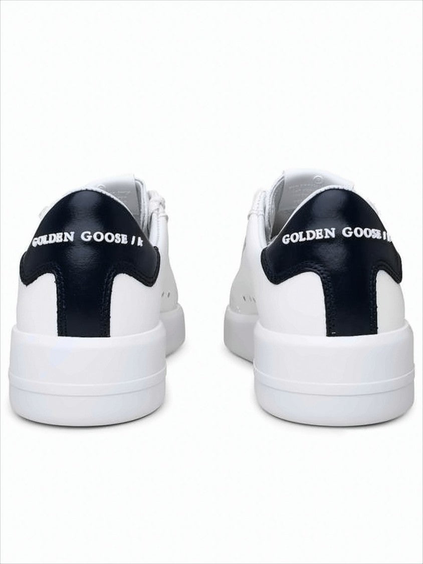 Low-Top Sneakers with Star Stitched Detail