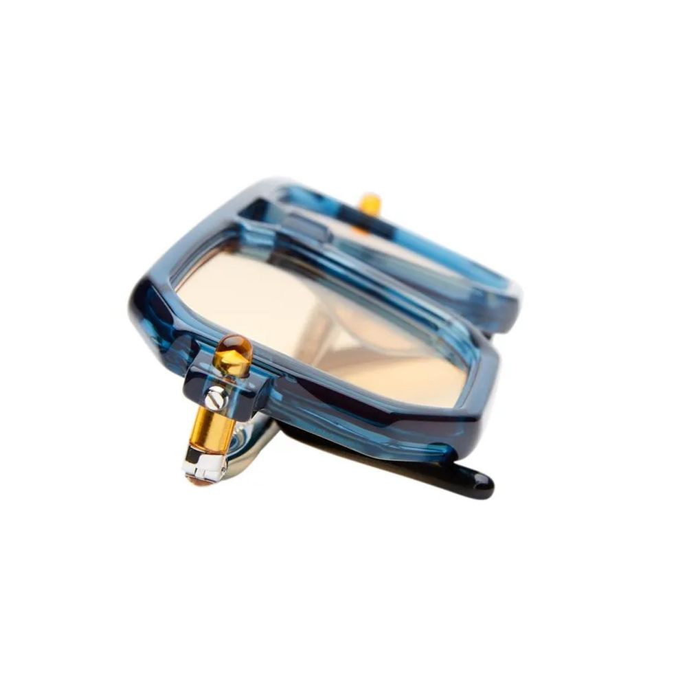Mask P8 Petrol Blue Acetate Mask