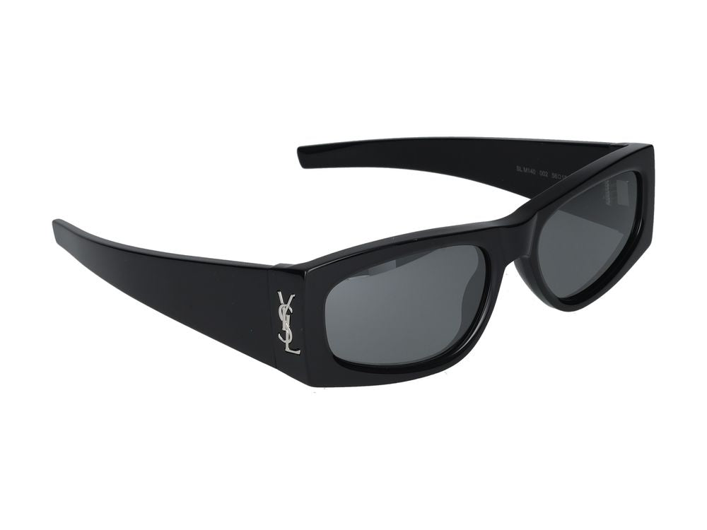Sunglasses Saint Laurent SL M140 002 black black silver 56/18/130