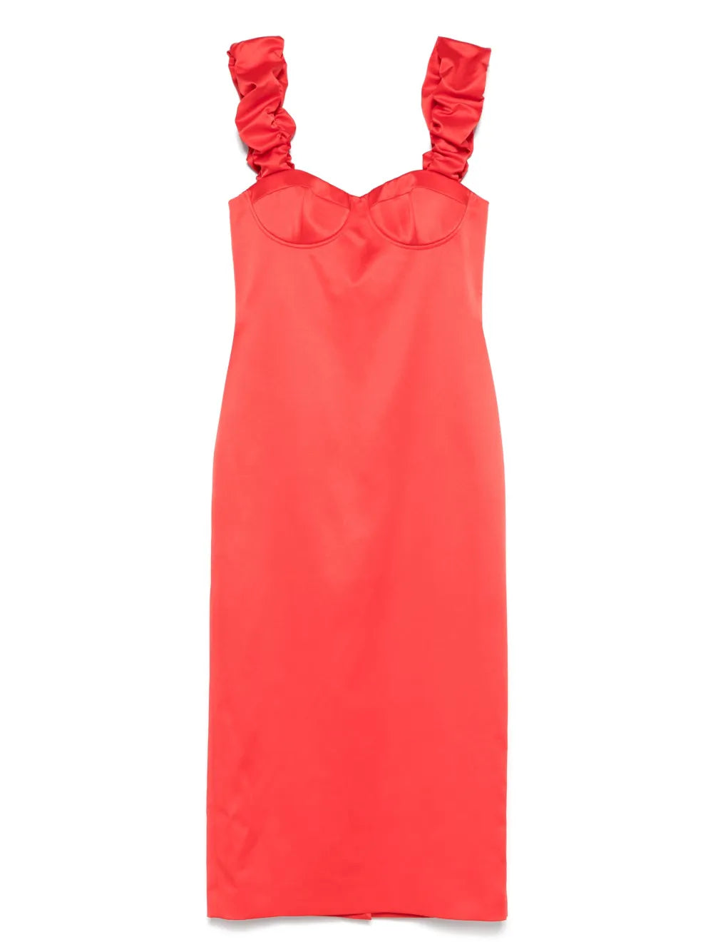Fitted Bodice Dress with Flared Skirt