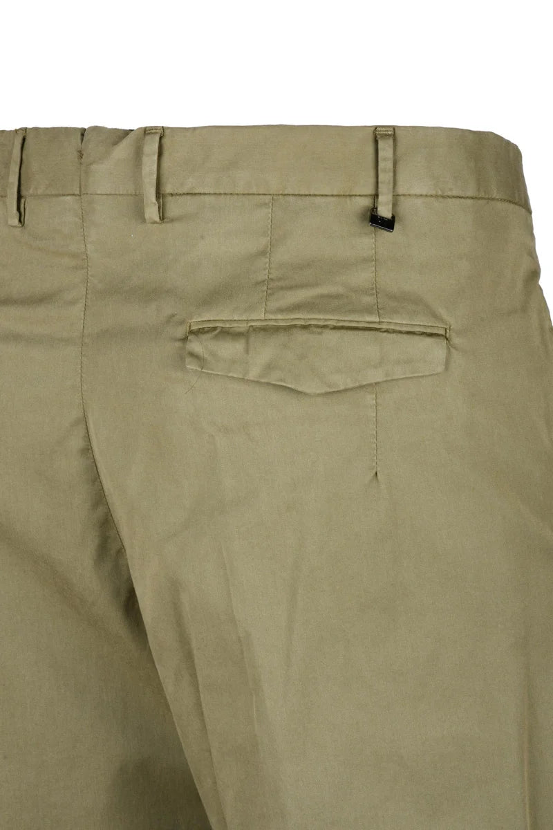Stretch Trousers - Olive Green