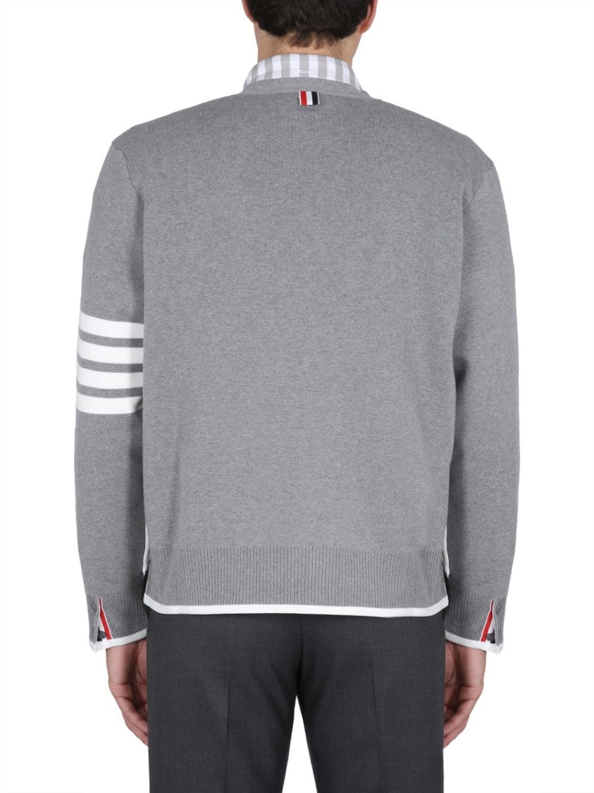 4Bar Stripe Cardigan