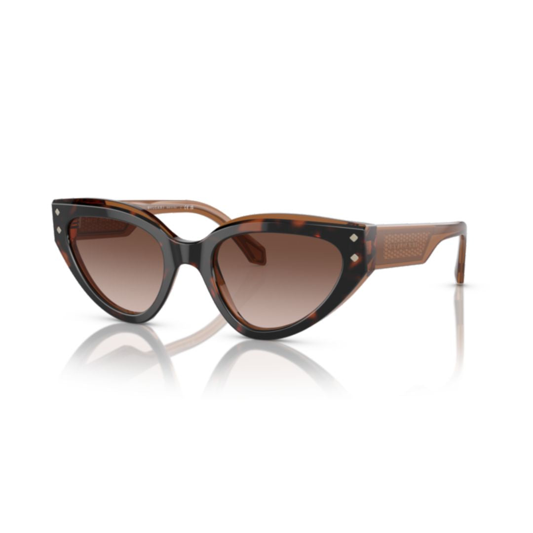 8256 Sole Cat-Eye Tortoiseshell Sunglasses