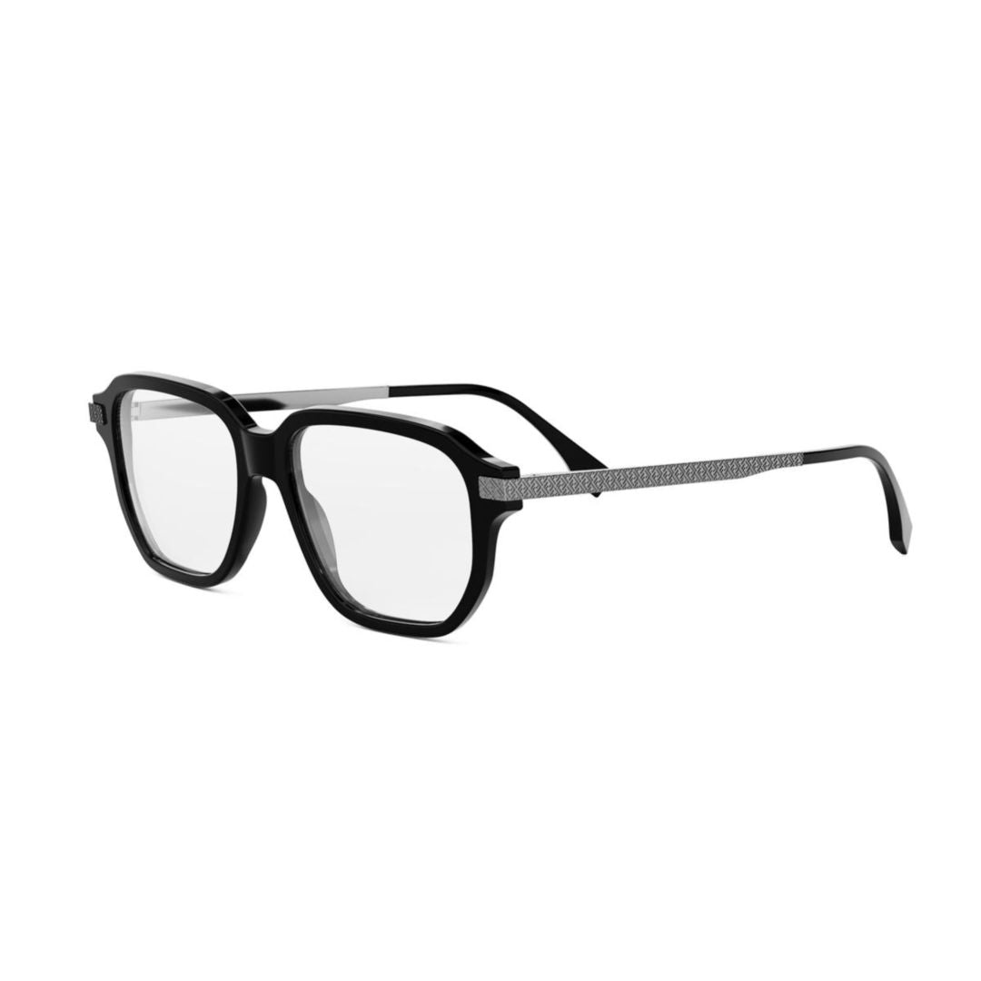 Fe50121i Rectangular Black Eyeglasses