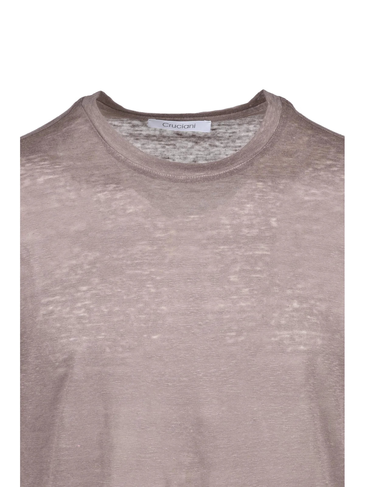 Linen T-shirt - Grey
