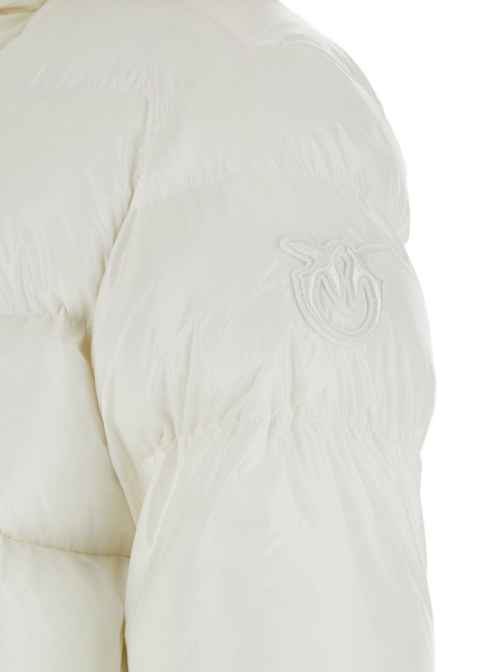 Caban Jacket In Crystal Nylon