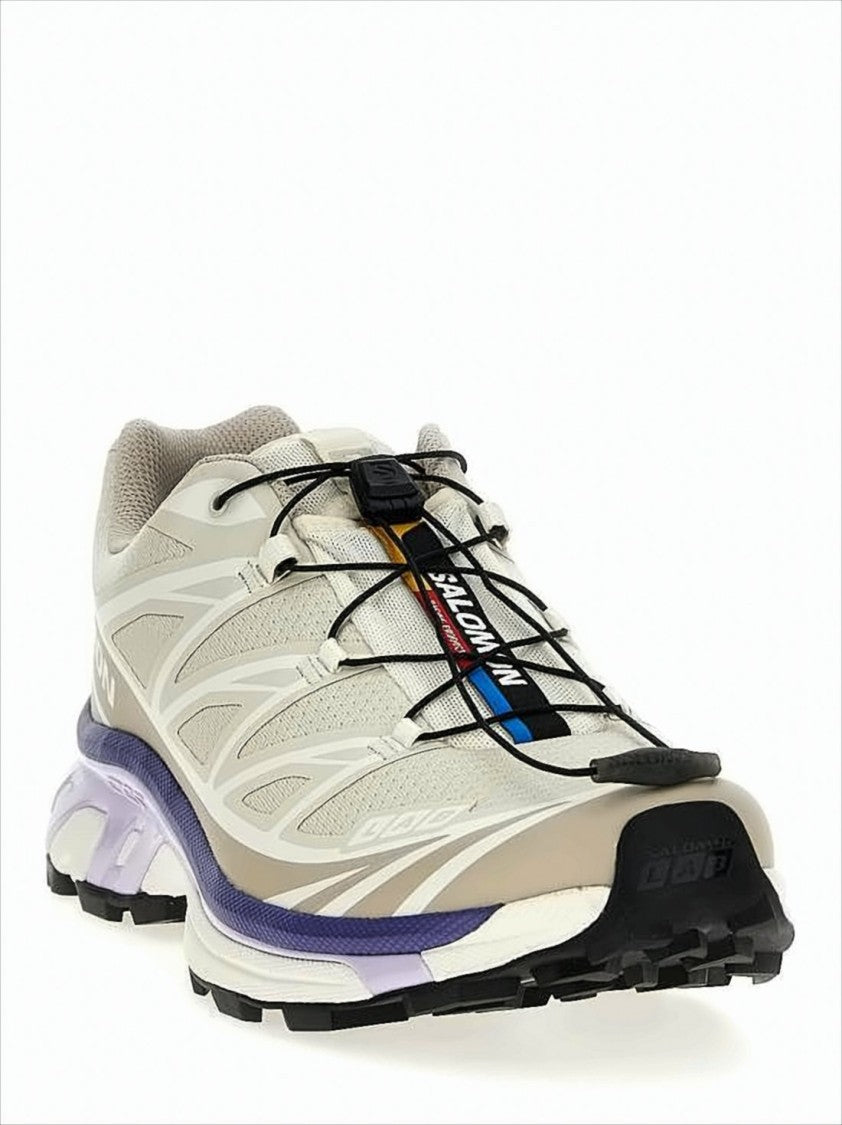 Streamlined Textile Sneakers With Quick-Lace System