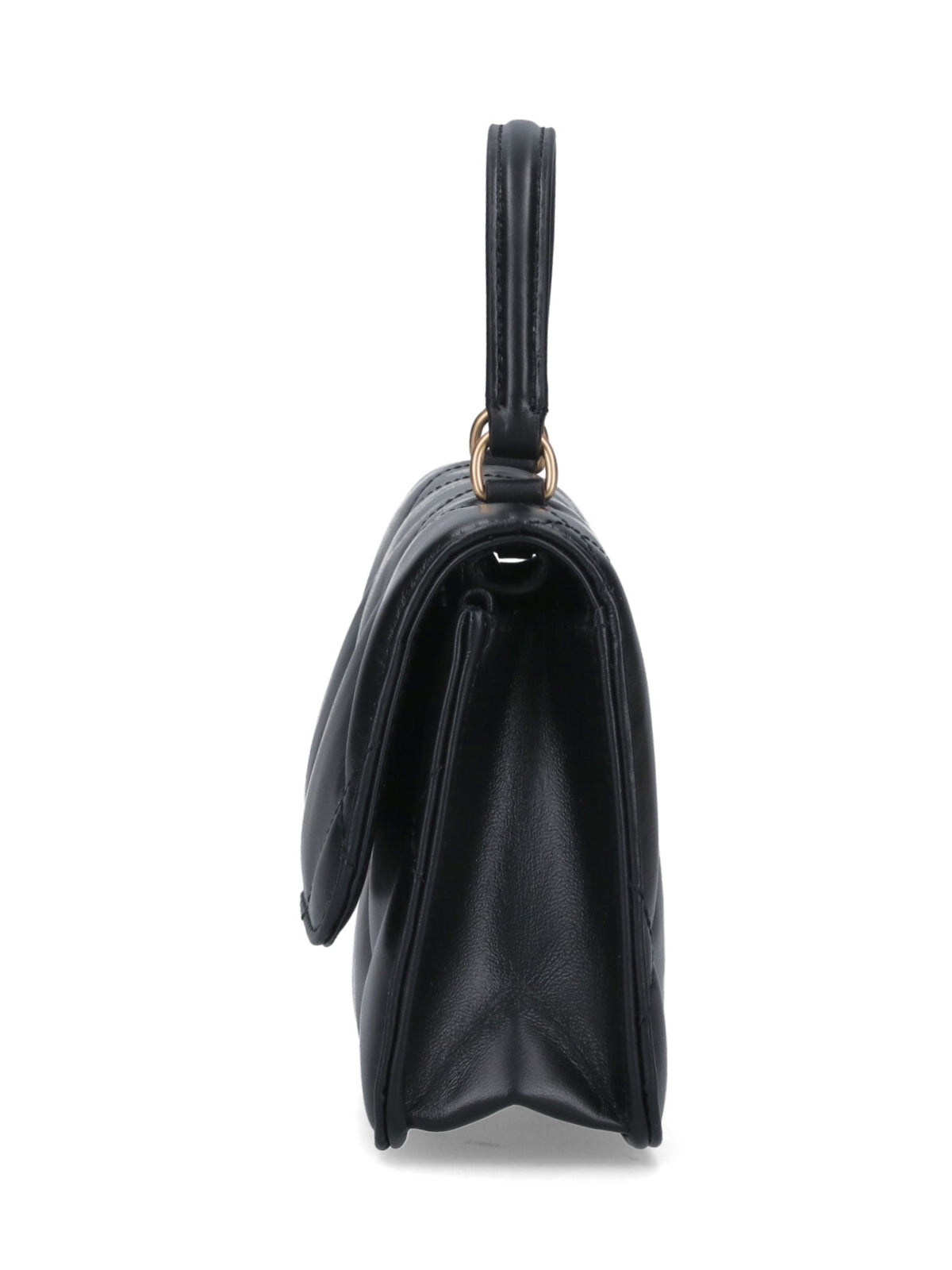 Black Kira Quilted Leather Bag