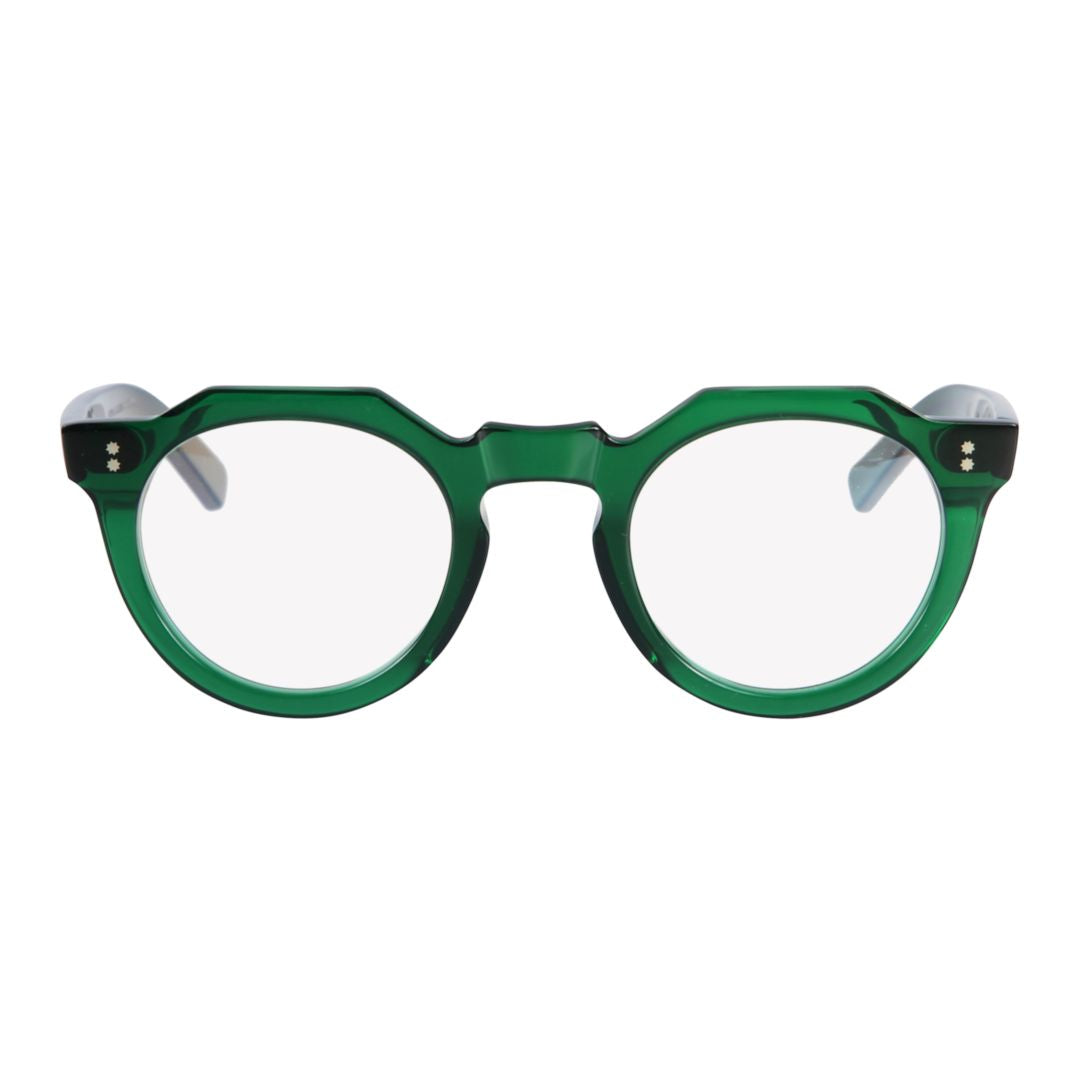 Epiko Bold Round Frame Sunglasses with Keyhole Bridge Design