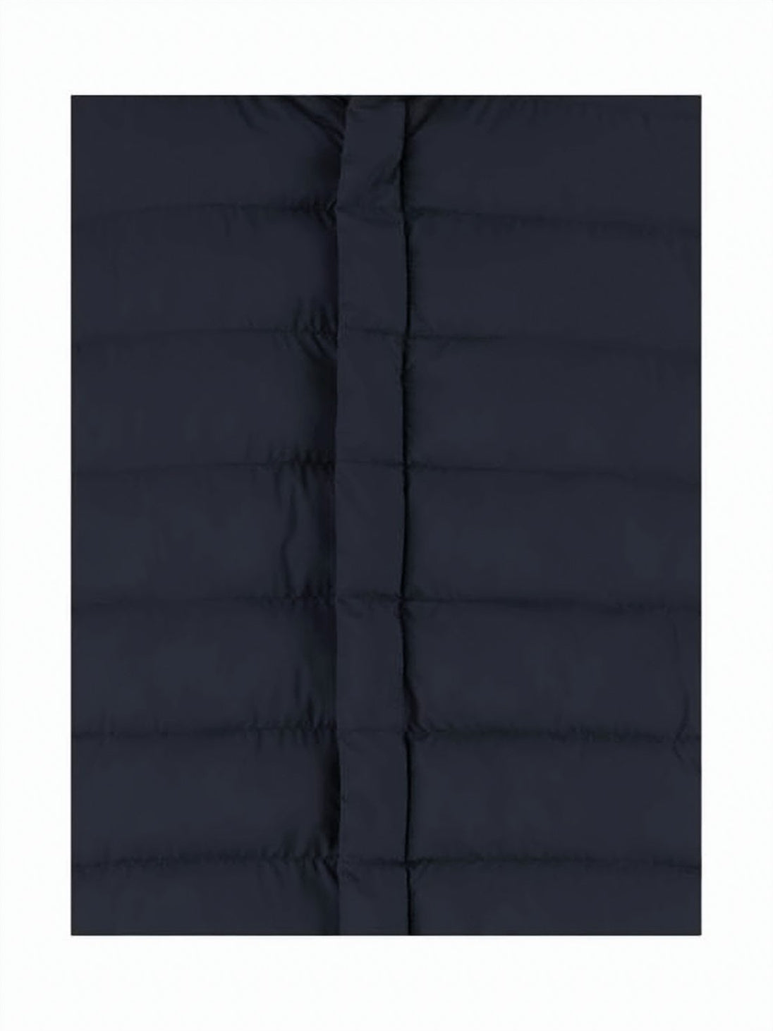 Sleeveless Padded Vest With High Collar