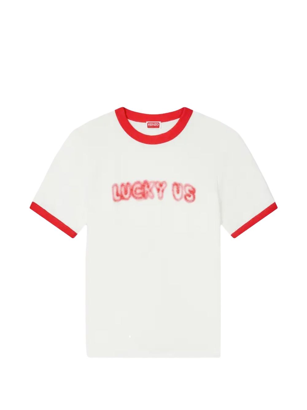 Short-Sleeved T-Shirt With Contrasting Ribbed Trims