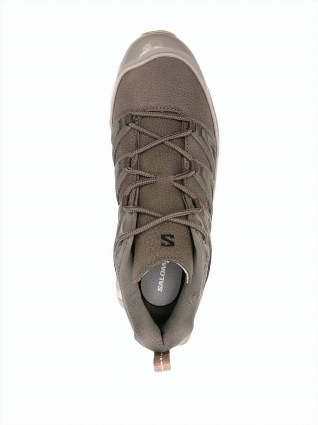Streamlined Multitexture Sneakers with Supportive Cage Overlay