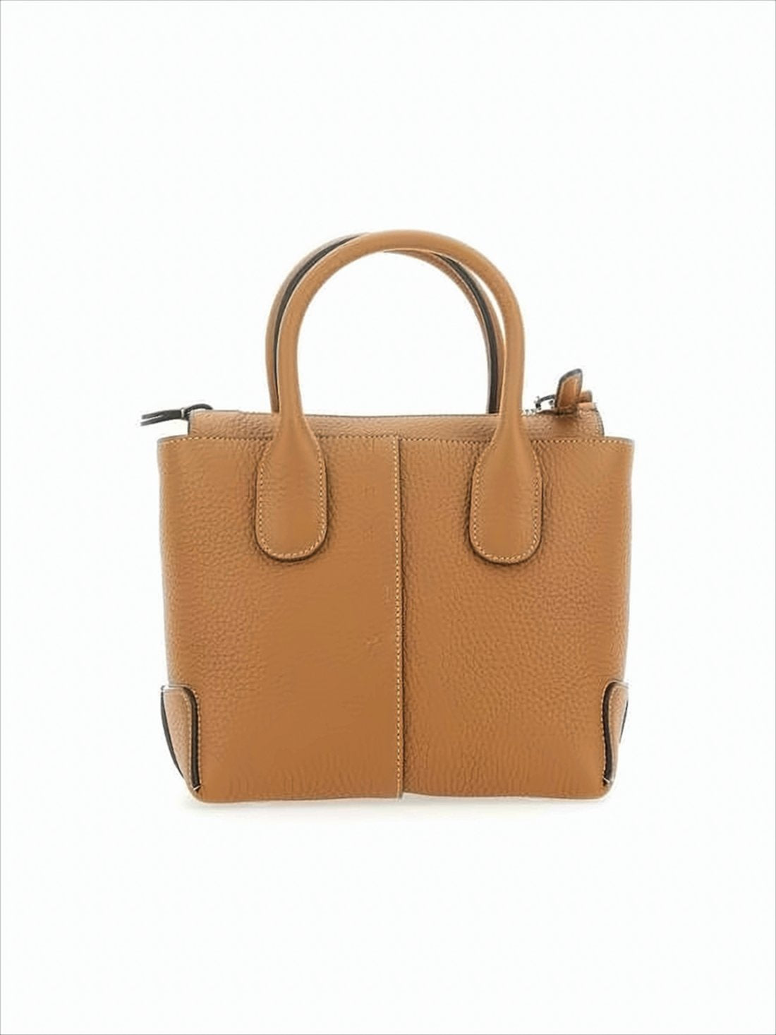 Textured Calf Leather Tote Bag