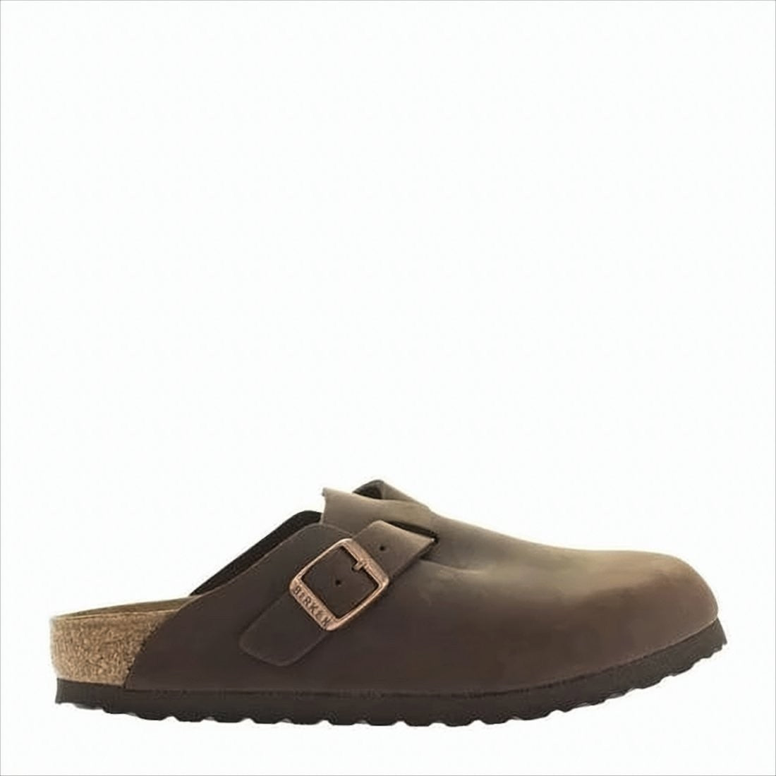 Mule-Style Slipper with Adjustable Strap and Contoured Footbed