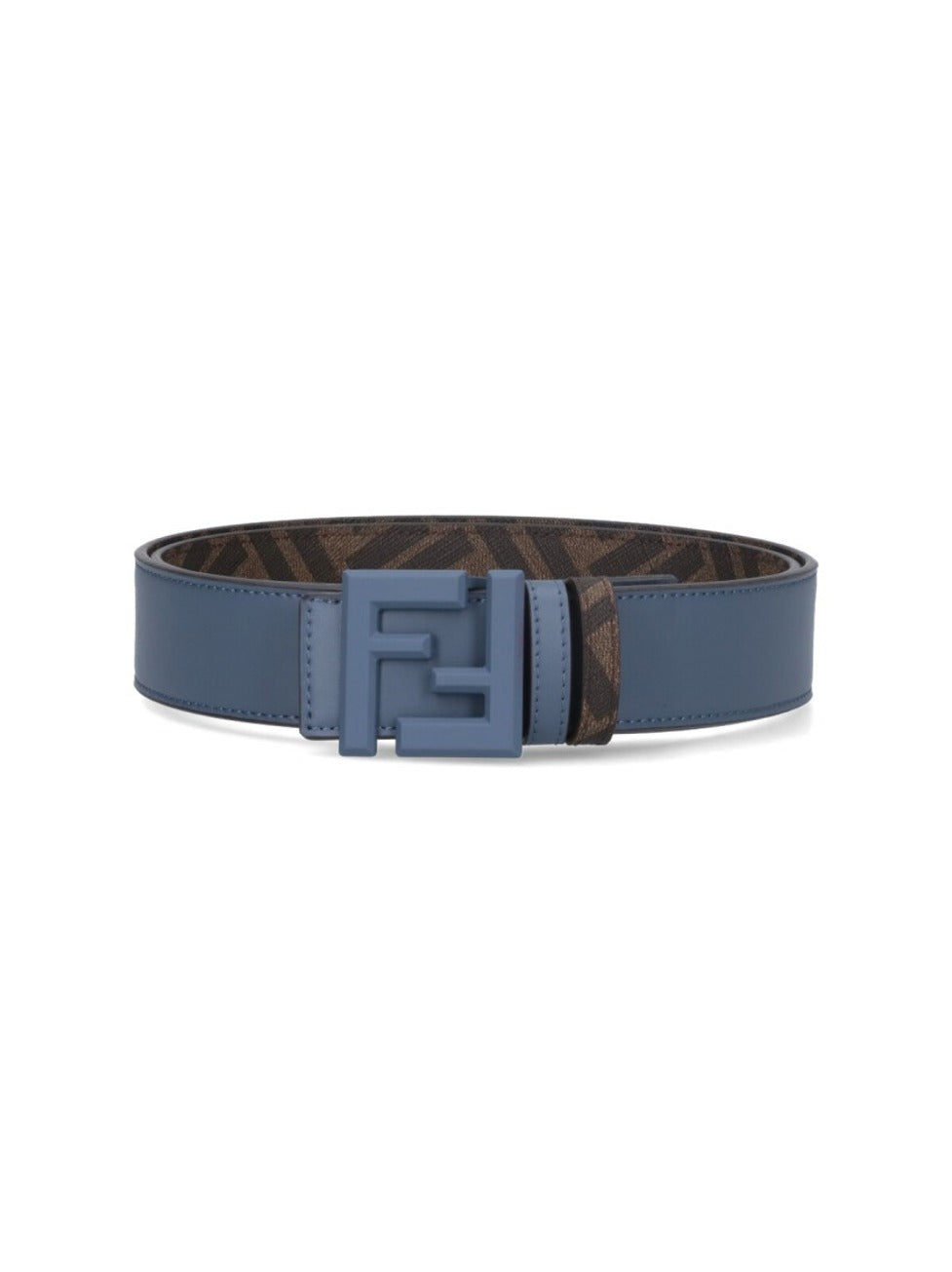 Reversible "Ff" Belt – Blue/Brown