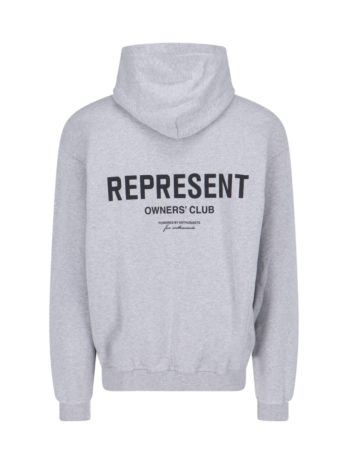 Hooded Sweatshirt In Grey Cotton