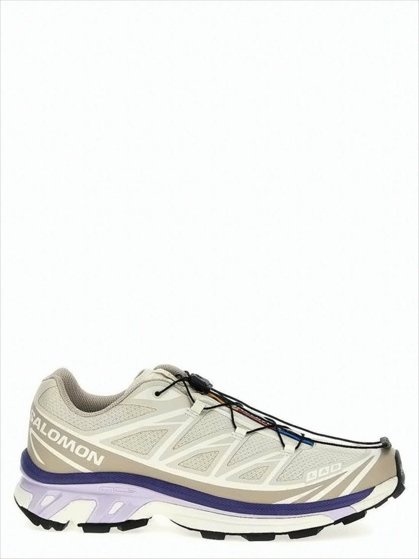 Streamlined Textile Sneakers With Quick-Lace System