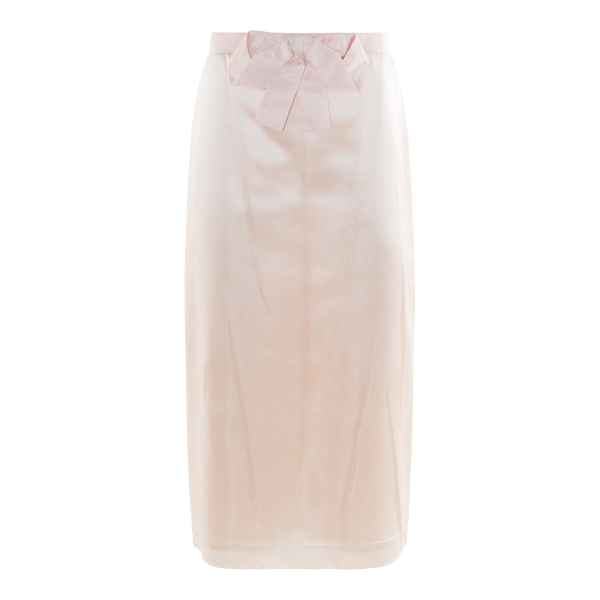 Champagne Silk Skirt