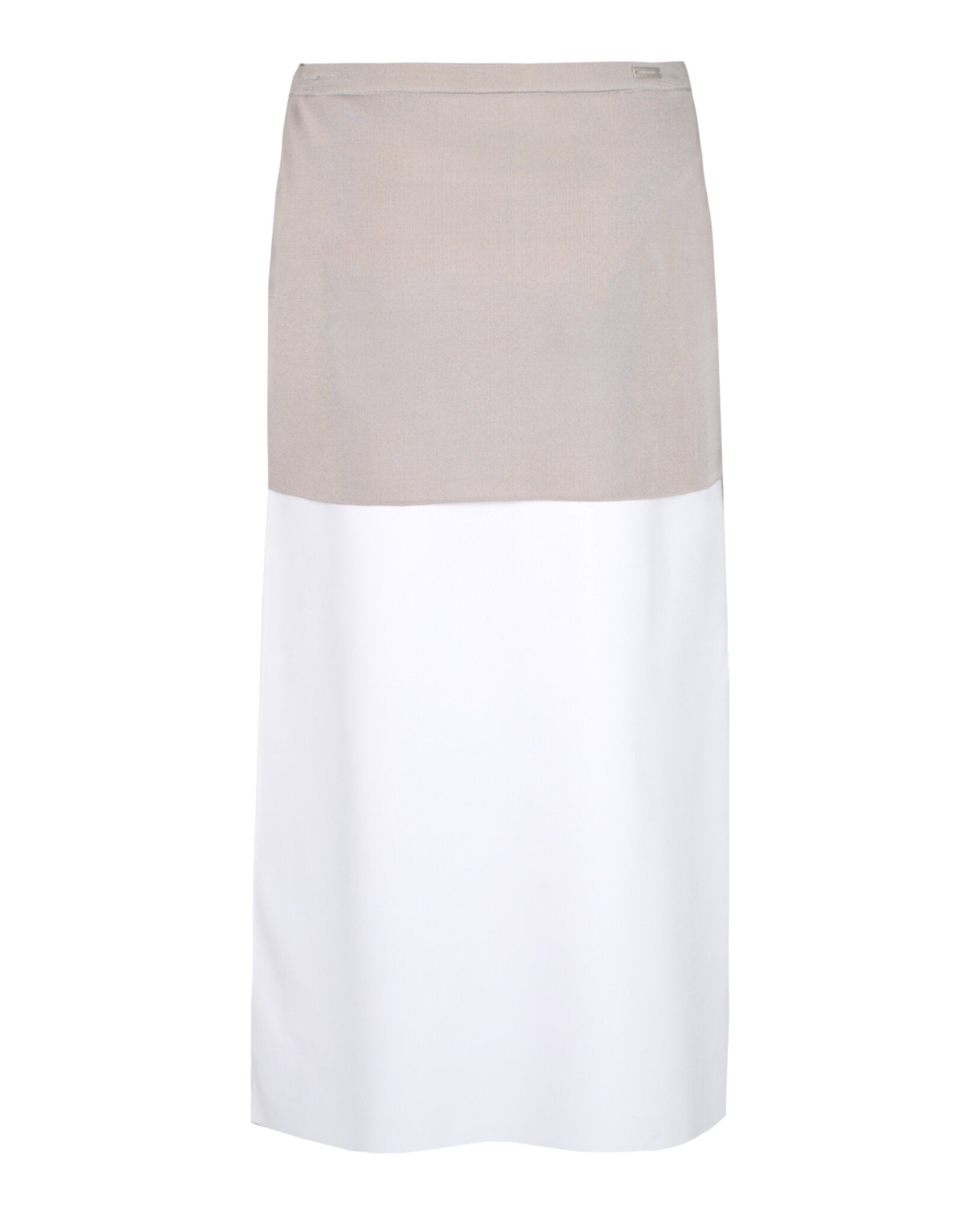 Layered Panel Midi Skirt