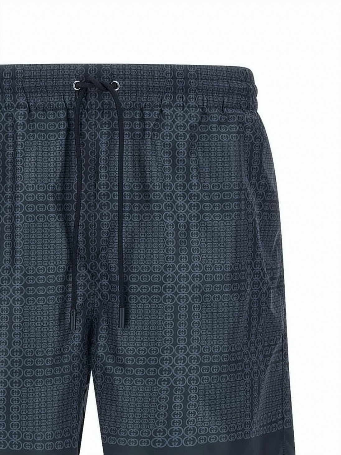 Geometric Pattern Swim Shorts