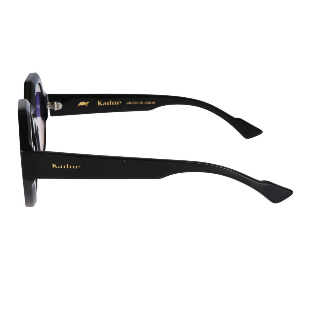 Kaorle Geometric Octagonal Sunglasses with Gradient Lenses