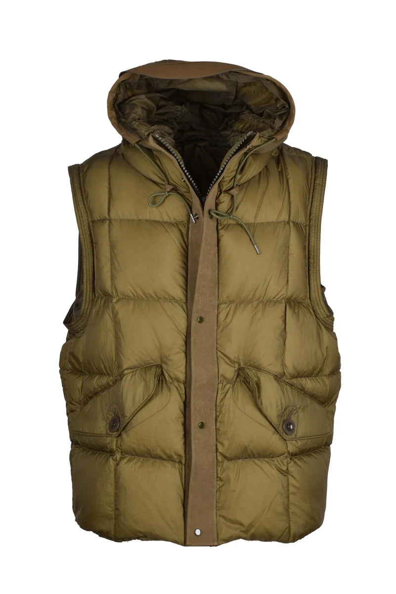 Hurricane Combo Down Jacket - Military Green