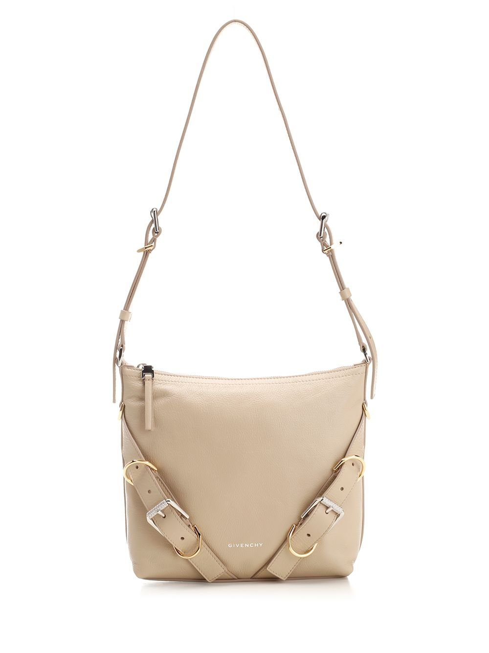Rectangular Textured Leather Bag