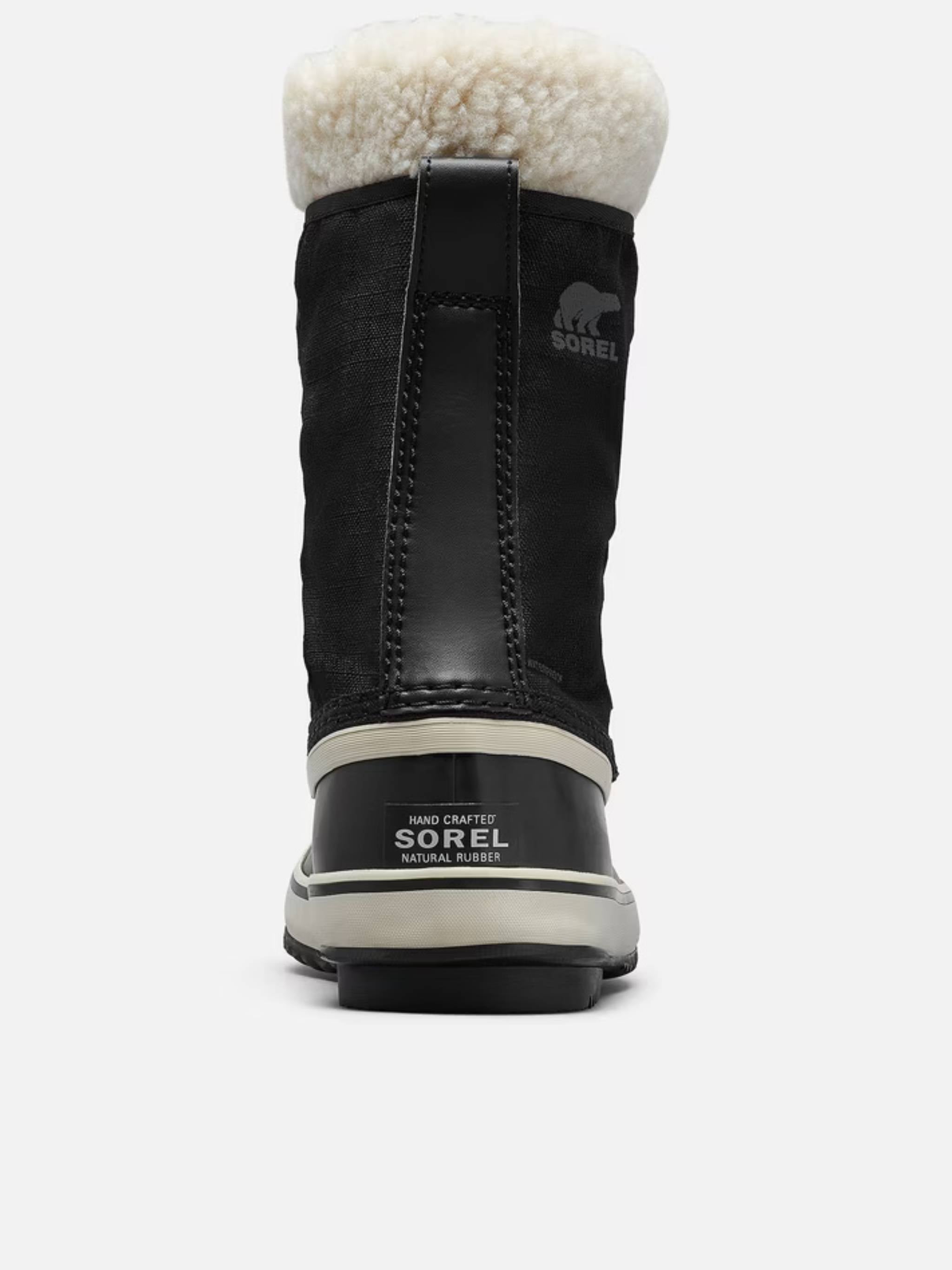 Black Winter Carnival Waterproof Nylon Boots