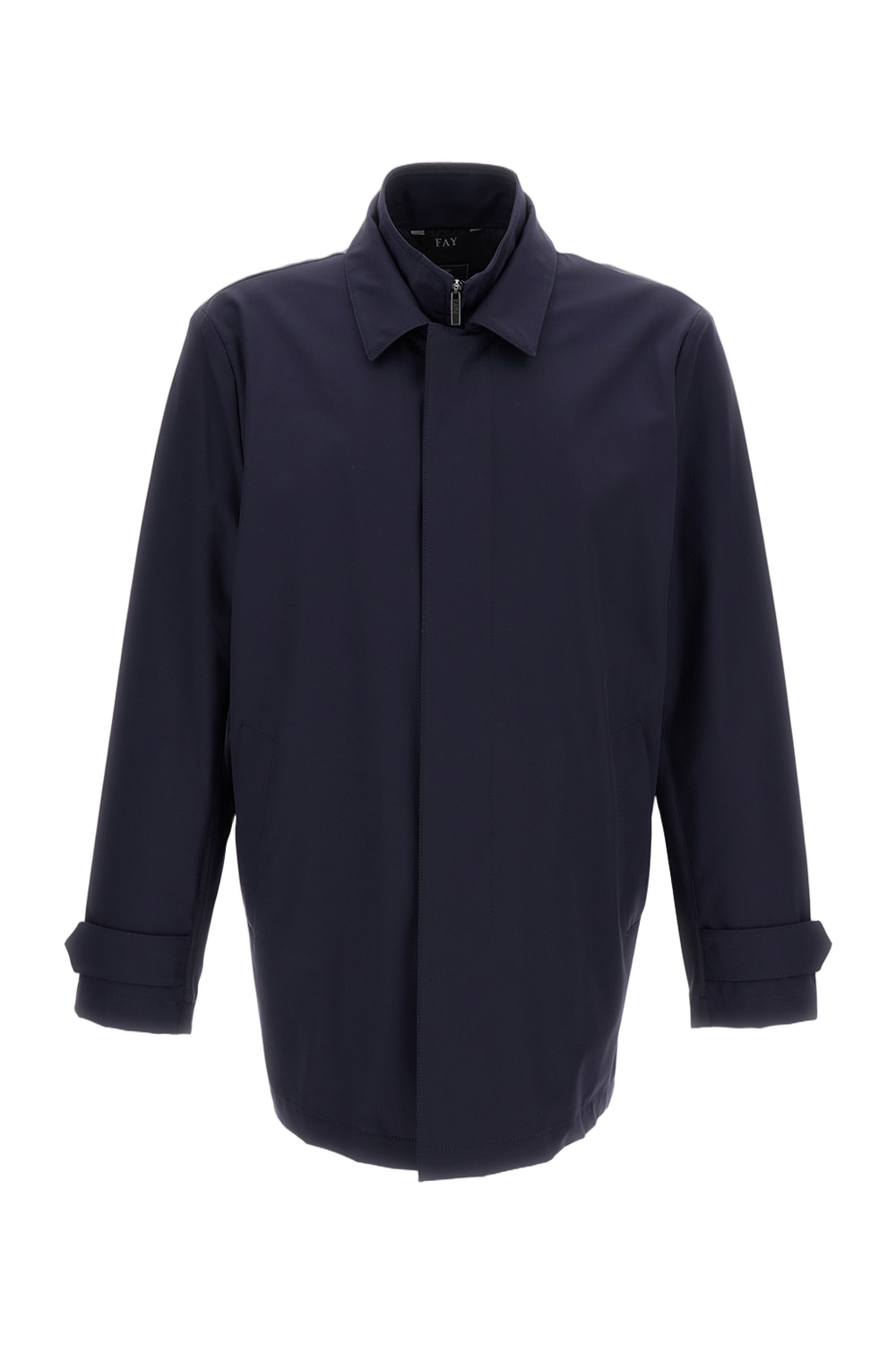 Water-Repellent Morning Coat with Structured Design