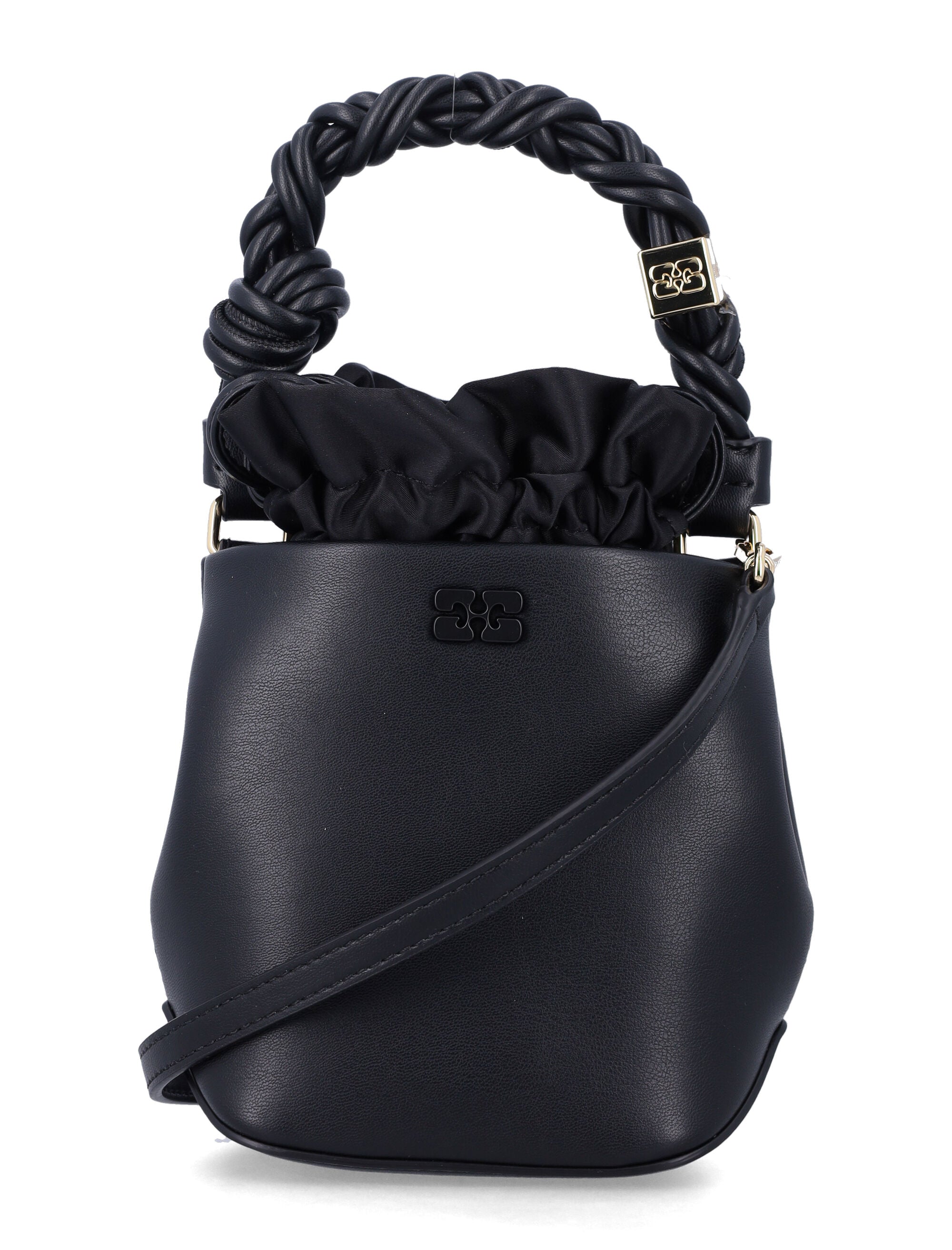 Black Mini Bou Bucket Bag