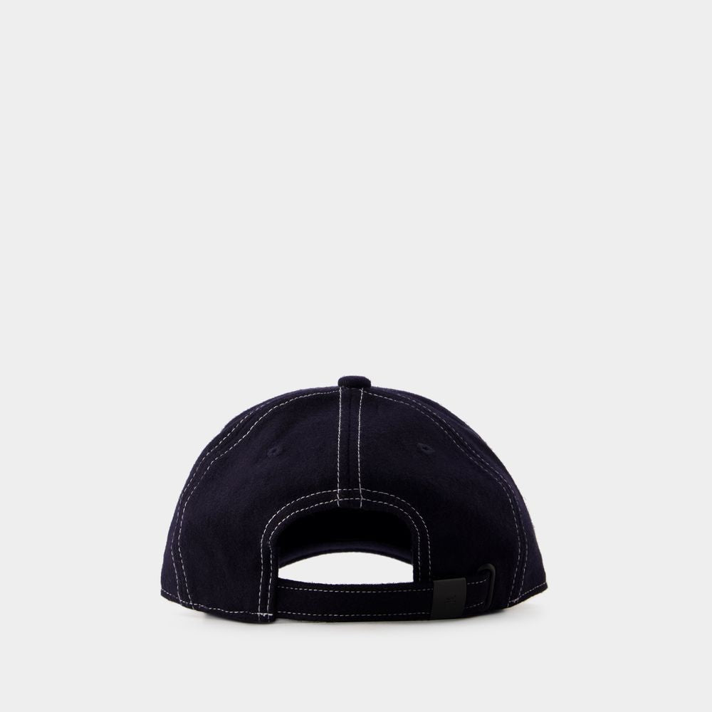 Diamond Cap - Cotton - Navy Blue
