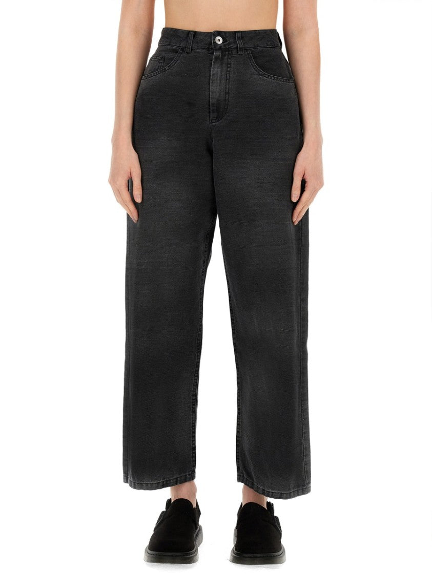 "Silver" High-Waisted Jeans