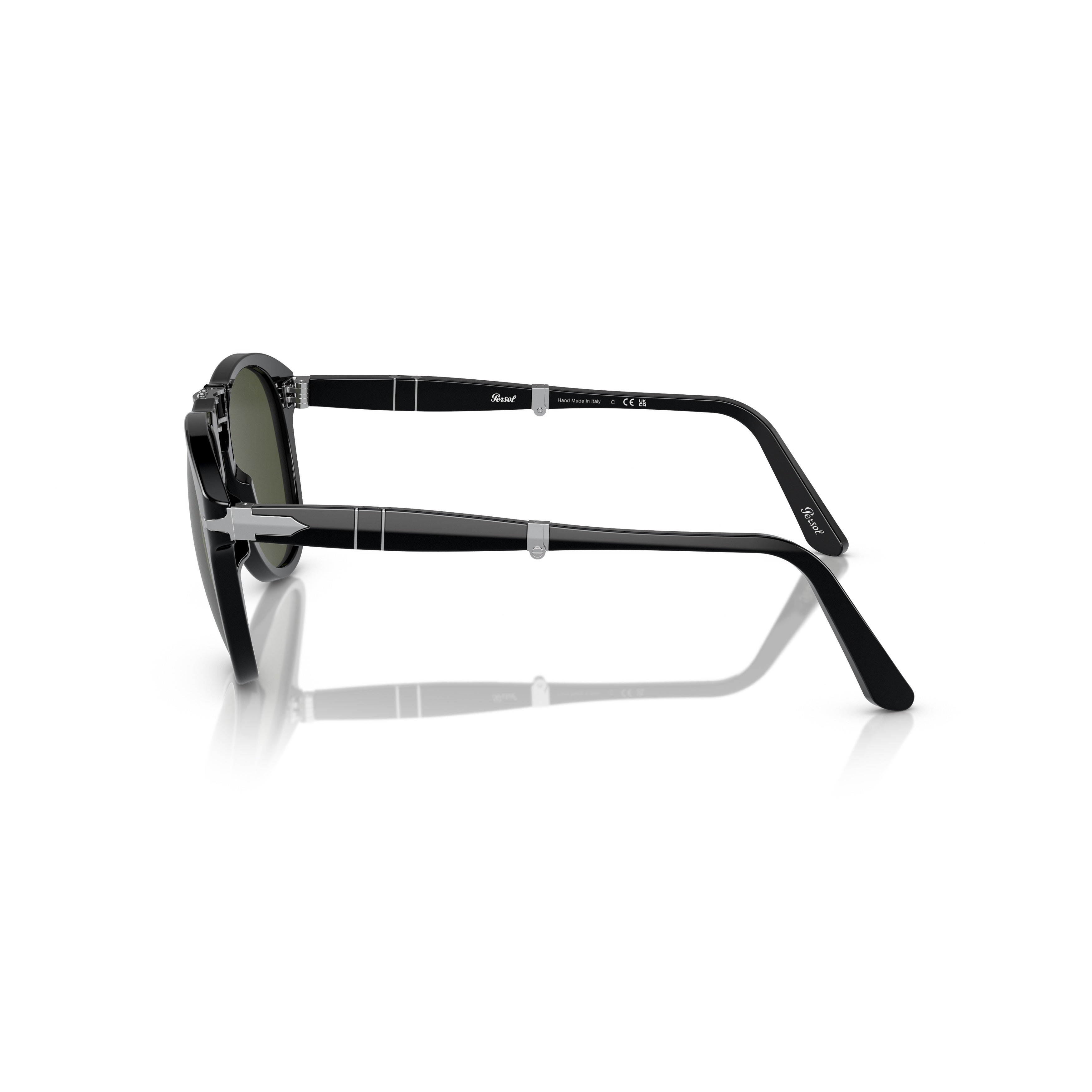 0po0714 Classic Acetate Sunglasses with Keyhole Bridge