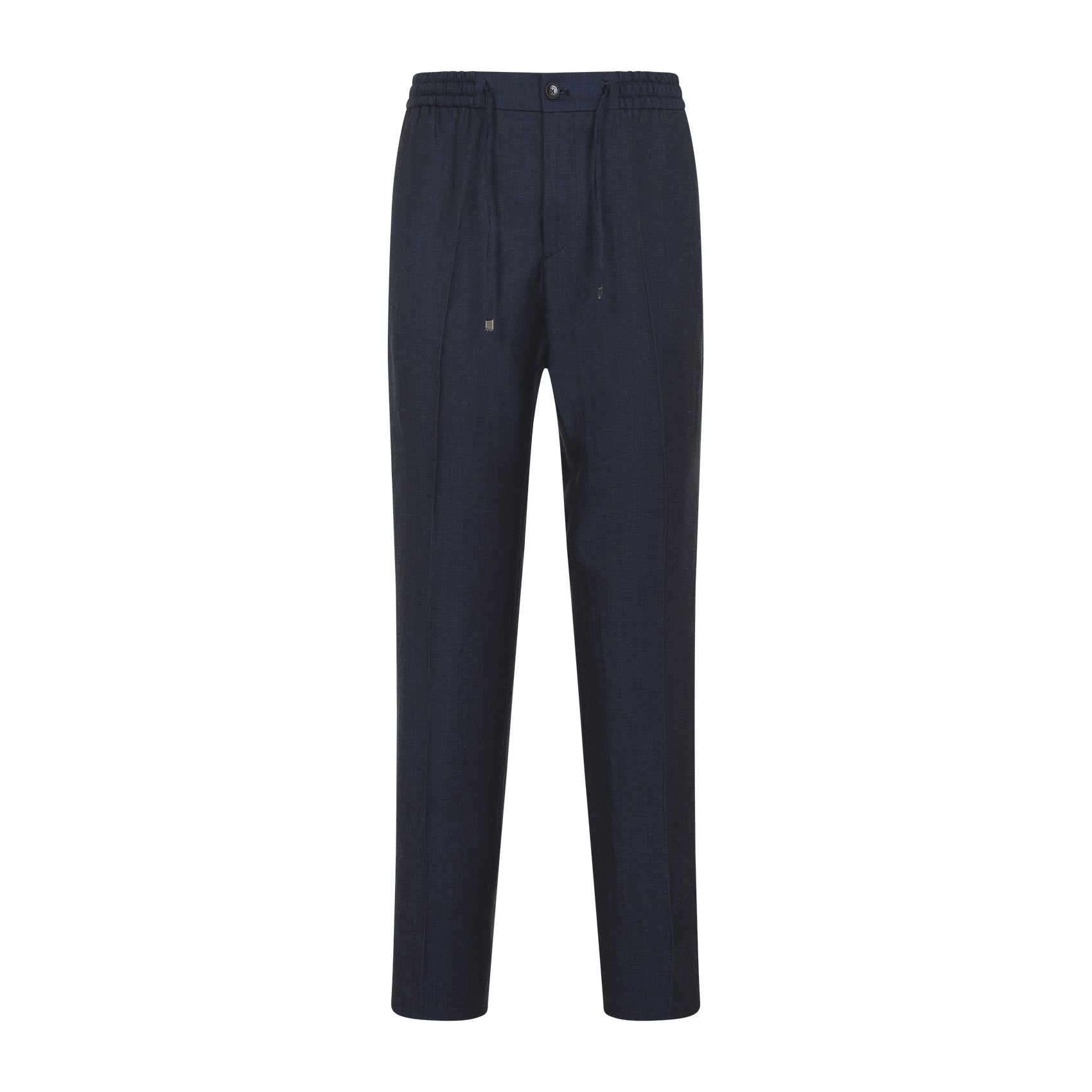 Straight-Leg Trousers With Tailored Fit
