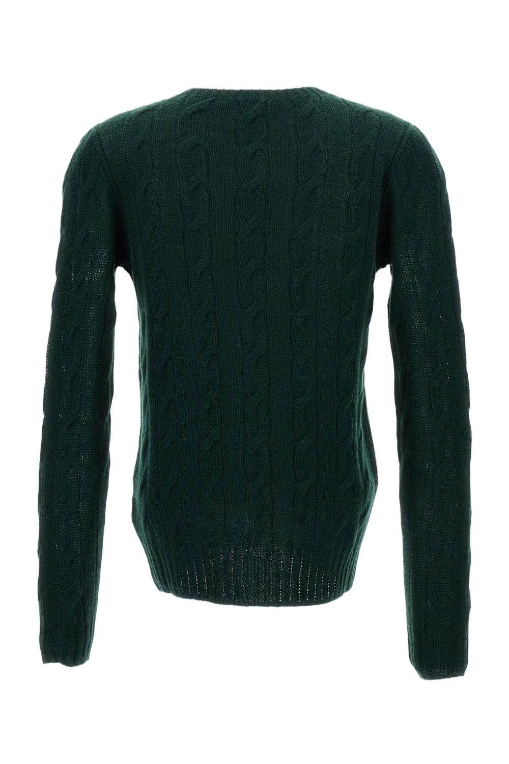 Classic Cable Knit Crewneck Sweater