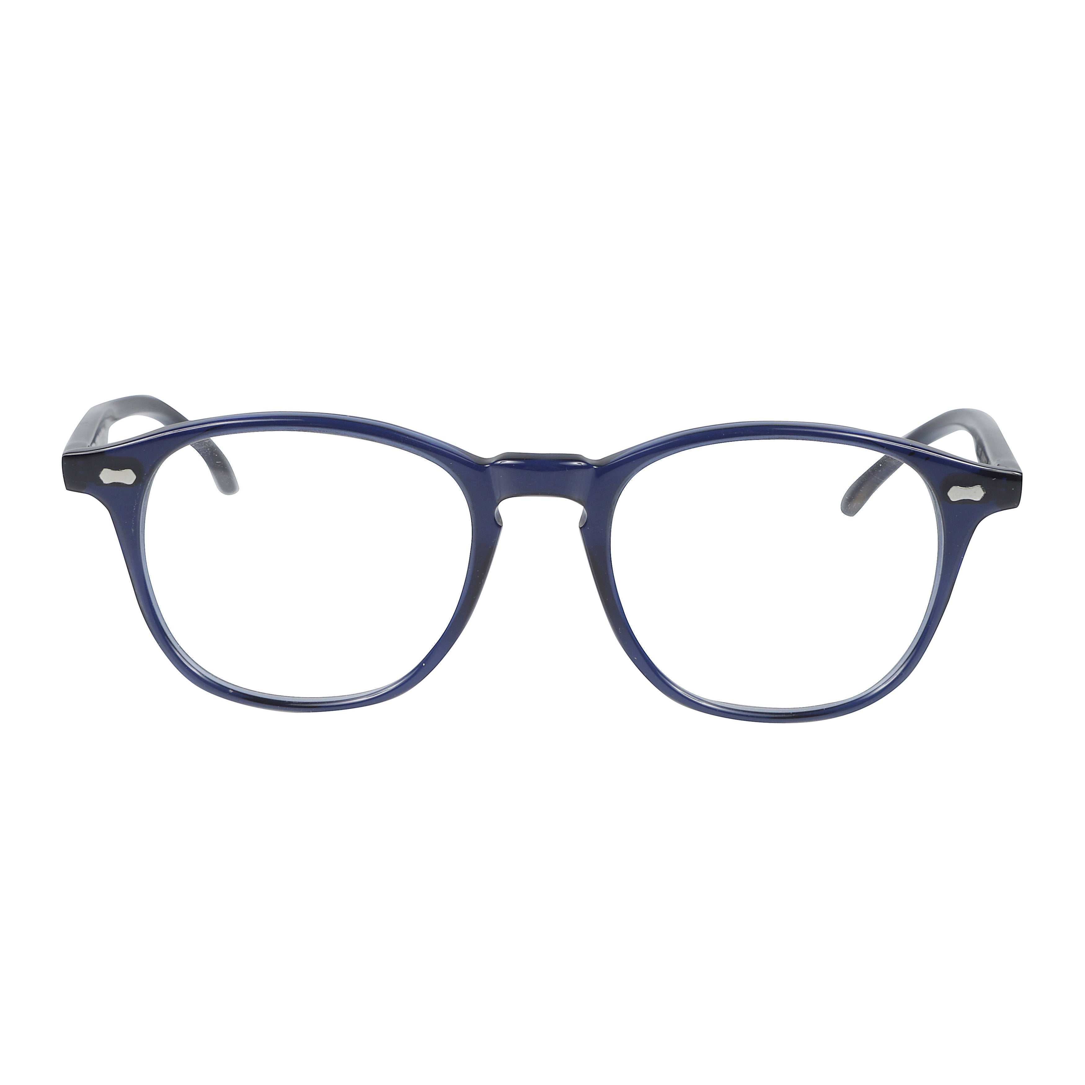 Pepper Round Frame Sunglasses with Keyhole Bridge