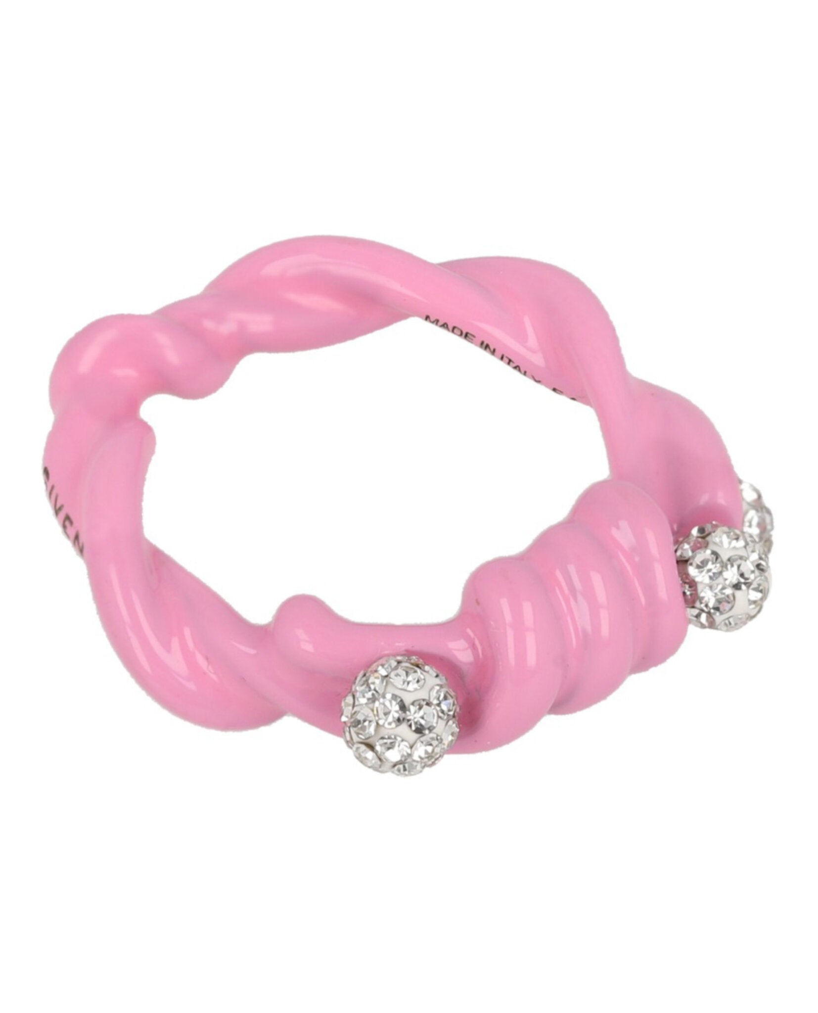 Twisted Crystal Ring