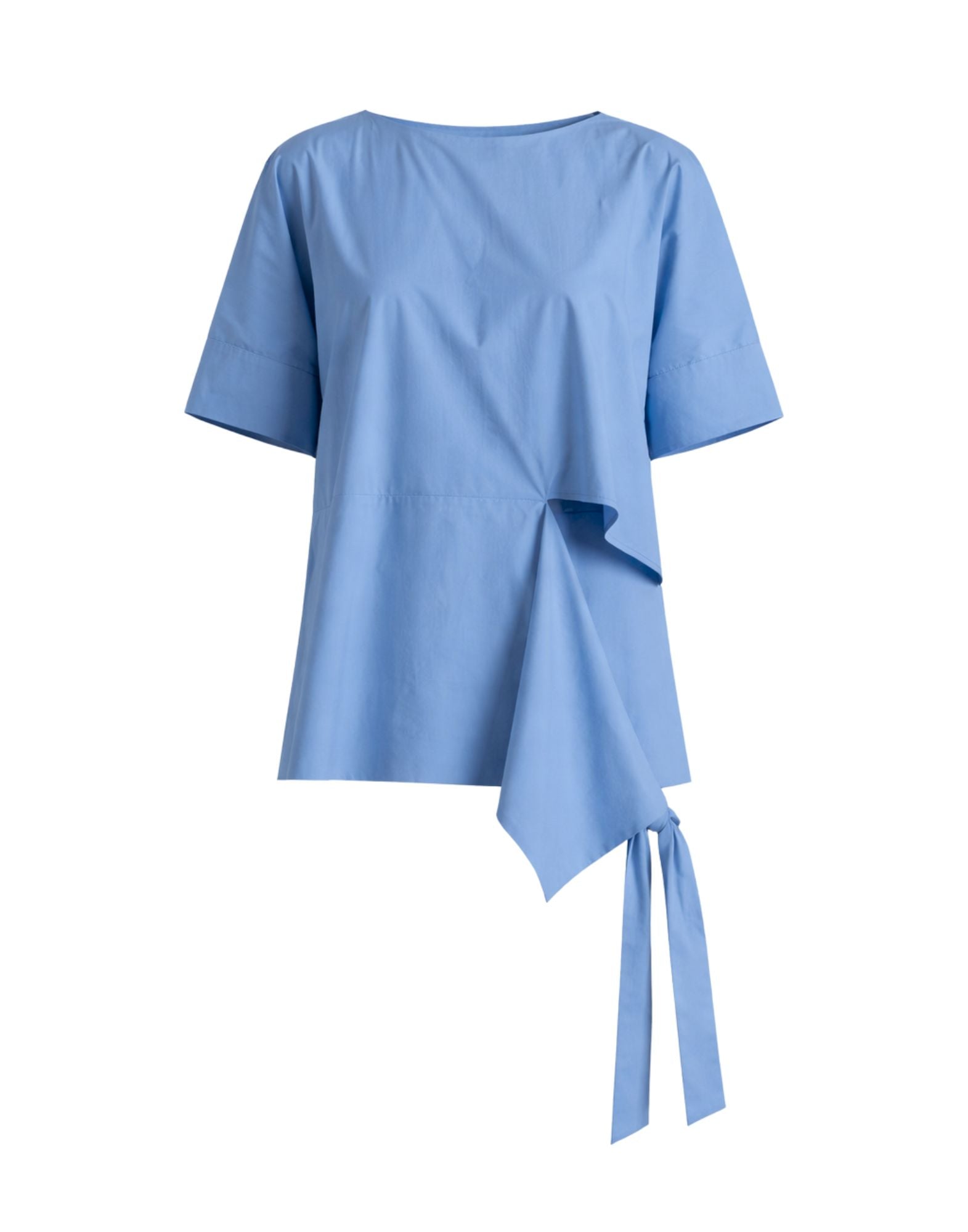 Jasper Tie Cotton Blend Women’s Blouse