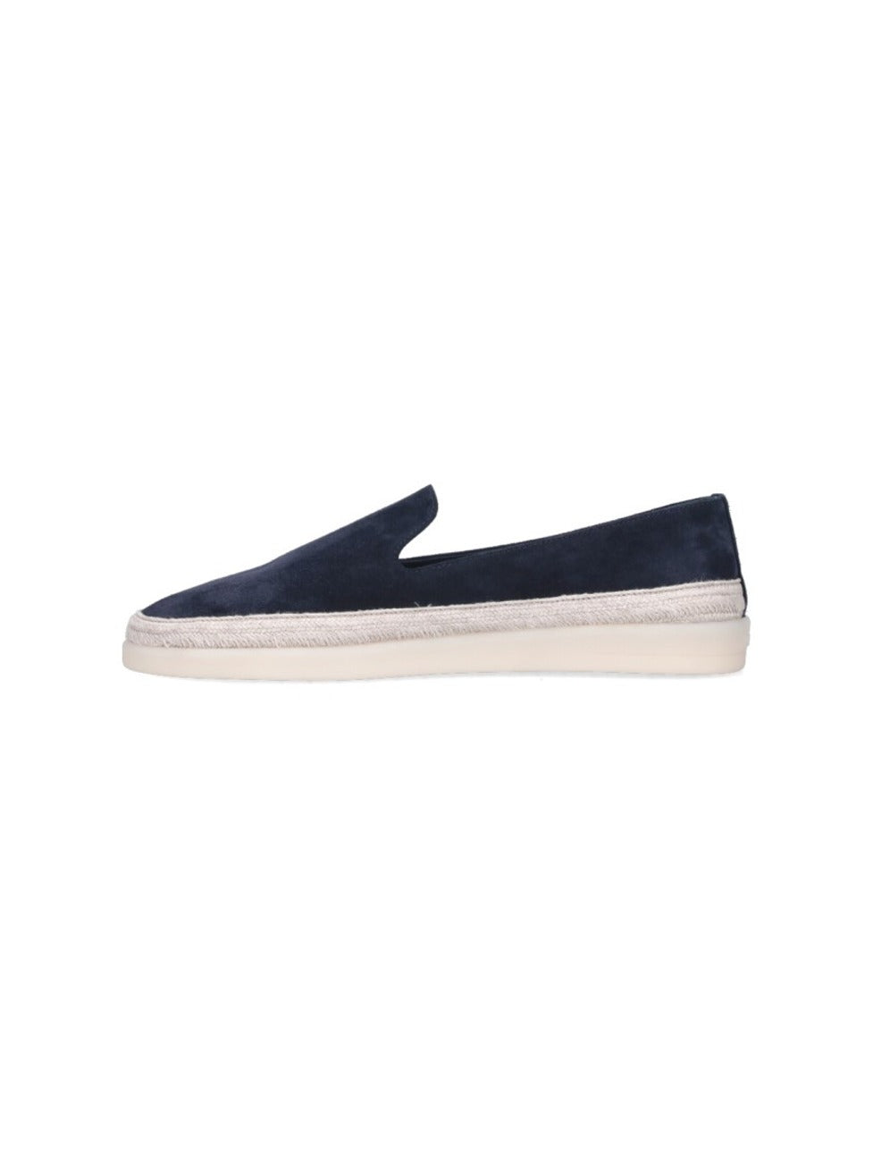 Suede Espadrilles – Navy
