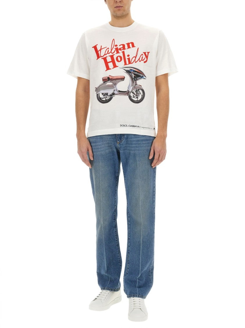 T-Shirt With "Wasp" Print