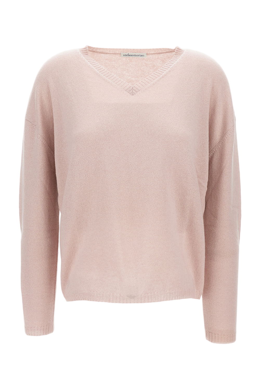 Knit Sweater In Soft Pink