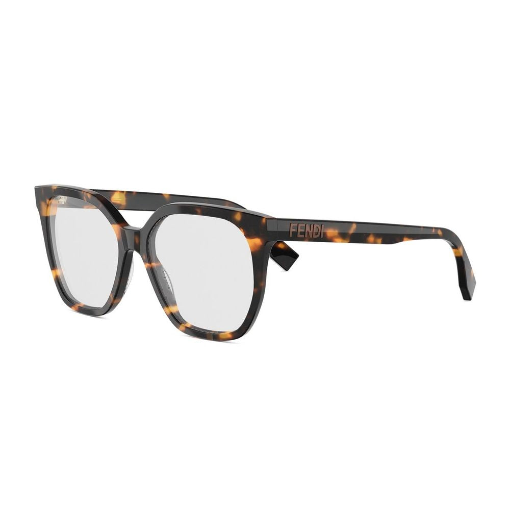 Fe50087I Lettering Havana Glasses